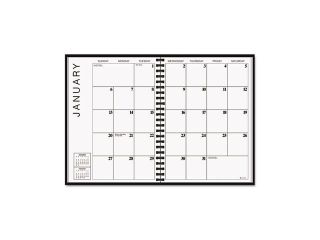 AT A GLANCE 70 432 05 Recycled Monthly Planner, Jan. Jan., Black, 7" x 10"