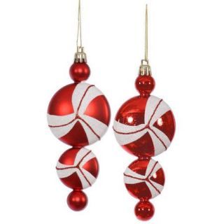 Vickerman Candy Dangle Christmas Christmas Ornament (Set of 4)