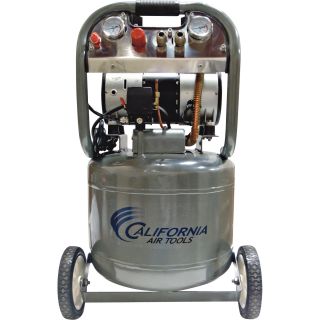 California Air Tools Ultra Quiet, Oil-Free Air Compressor — 2 HP, 10-Gallon, Model# 10020  1   10 Gallon Air Compressors