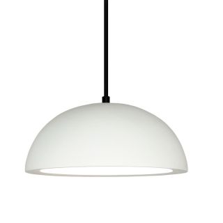 A 19 Islands of Light Gran Thera 14 in W Satin White Pendant Light with Ceramic Shade