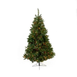 Sterling Inc. 7' Fairmont Pine Pre Lit Christmas Tree, 500 Multicolor Lights