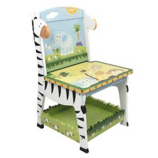 Fantasy Fields Sunny Safari Kids Desk, Chair and Bench Set