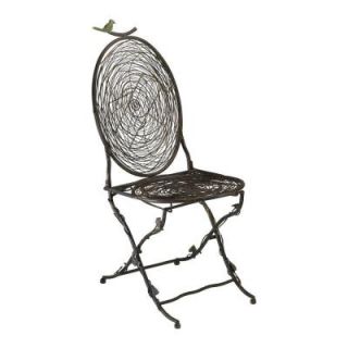 Filament Design Prospect Iron Chair in Muted Rust 01560