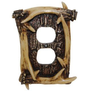 HiEnd Accents Antler Outlet Cover