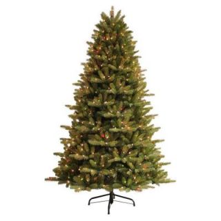 7.5 ft. Just Cut Vermont Spruce EZ Light Artificial Christmas Tree with 600 Clear Lights 14001HD