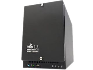 ioSafe 214 E6TB1YRPRO 6TB (2 x 3TB) Fireproof & Waterproof Network Storage 1YR PRO