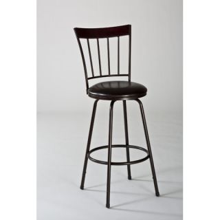 Hillsdale Cantwell Adjustable Height Swivel Bar Stool