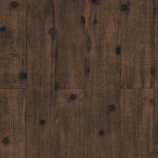 The Wallpaper Company 8 in. x 10 in. Dark Brown Wood Paneling Wallpaper Sample WC1282474S