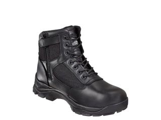 Thorogood Work Boots Mens Oxford Uniform Side Zip 9 M Black 834 6043