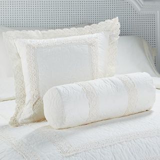 Clever Carriage Home French Crochet Accent Pillows   7764813