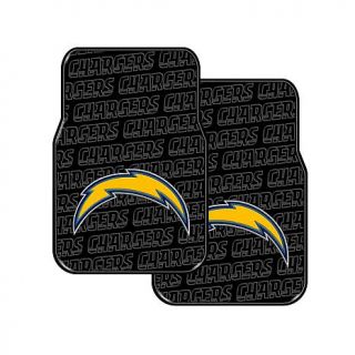 Officially Licensed NFL Car Front Floor Mat Set   Chargers   7452987