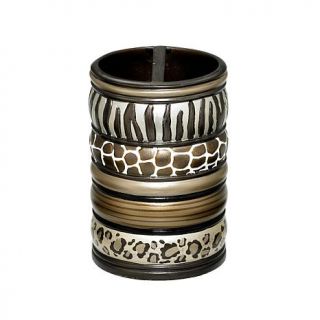 Safari Stripes Toothbrush Holder   Chocolate   7979313