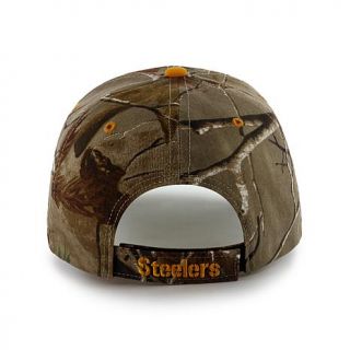Officially Licensed NFL Realtree Camo Frost MVP Hat   Steelers   7734857