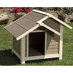 Outback Twin Peaks Dog House, Small 37x35x31   Shopping