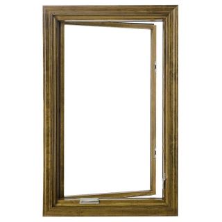ProLine 450 Series 1 Lite Wood Double Pane Annealed New Construction Egress Casement Window (Rough Opening 29.75 in x 59.75 in Actual 29 in x 59 in)