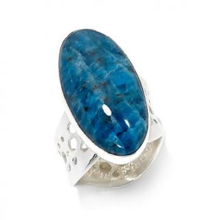 Jay King Apatite Sterling Silver Oval Ring   7697129