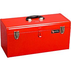 Excel 20 Inch Portable Steel Tool Box