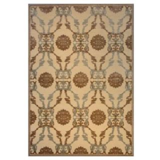 Lanart Amadeus Ivory 4 ft. 2 in. x 6 ft. Area Rug AMA4X6IV