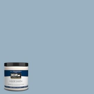 BEHR Premium Plus 8 oz. #ECC 32 1 Cloudless Day Interior/Exterior Paint Sample ECC 32 1PP