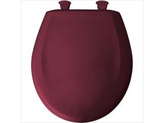 Church Seat 200SLOWT 313 Slow Close STA TITE Round Closed Front Toilet Seat in Ruby