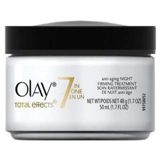 Olay Total Effects Anti Aging Night Firming Treatment   1.7 oz