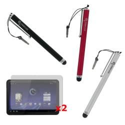 rooCASE Capacitive Stylus and Anti Glare Screen Protectors for