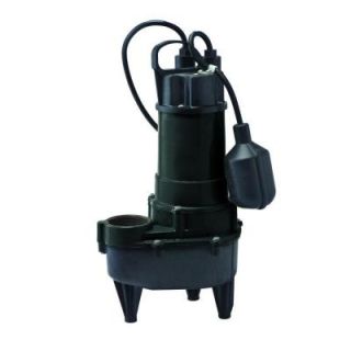 Everbilt 4/10 HP Submersible Economy Sewage Pump RSE50W HD
