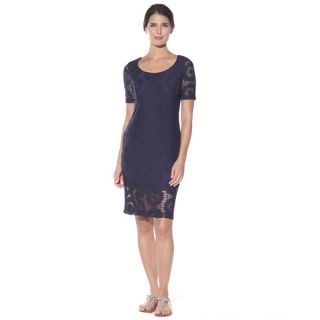 Anatomie Womens Lucia Navy Lace Dress  ™ Shopping   Top