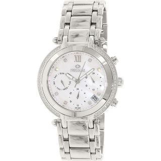 Precimax Womens PX13347 Glimmer Elite Stainless Steel Mother of Pearl