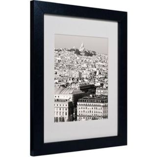 Trademark Fine Art "Paris Montmartre" Matted Framed Art by Pierre Leclerc