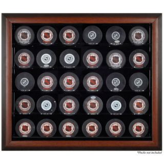 Fanatics Authentic Brown Framed 30 Hockey Puck Display Case