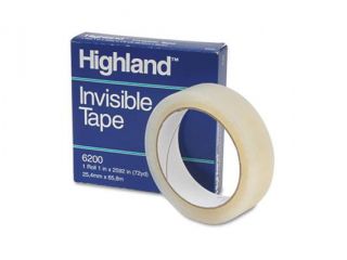 Highland 620025921 Invisible Tape  1" x 2592"  3" Core