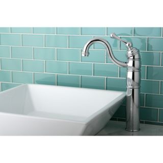 Chrome Faucet and Rounded Corner Vitreous China Sink Set