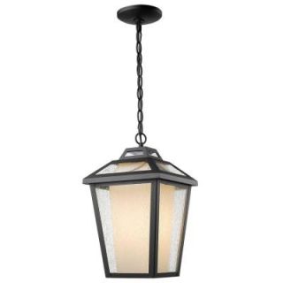 Filament Design Arnett 1 Light Black Outdoor Hanging Lantern CLI JB045260