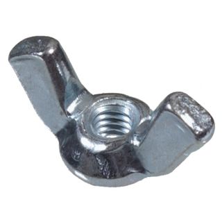 The Hillman Group 100 Count #10 Zinc Plated Standard (SAE) Forged Wing Nuts