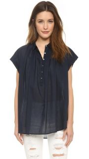 Nili Lotan Short Sleeve Normandy Blouse