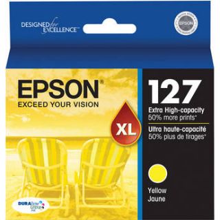 Epson T127420 127 Extra High Capacity Yellow Ink T127420