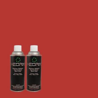 Hedrix 11 oz. Match of S G 160 California Poppy Semi Gloss Custom Spray Paint (2 Pack) SG02 S G 160   Mobile
