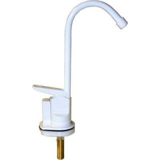 Air Gap Water Filter Dispenser Faucet with Plastic Body in White Finish QWPFAG03