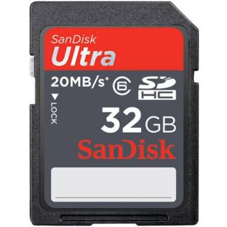 SanDisk Ultra 32GB Class 10 SDHC Memory Card