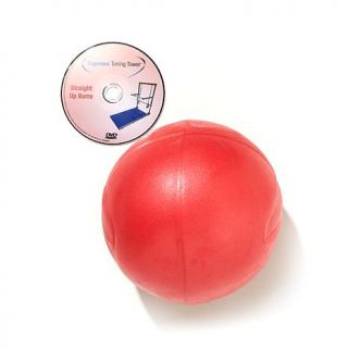 Supreme Toning Tower Exercise Ball and Workout DVD   7979773