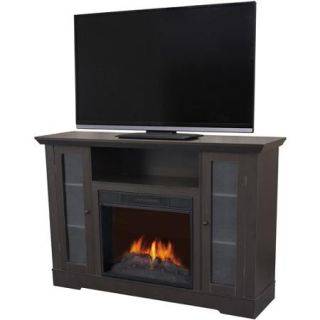 Decor Flame Media Electric Fireplace for TVs up to 65", Espresso