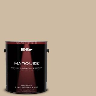 BEHR MARQUEE 1 gal. #710C 3 Gobi Desert Flat Exterior Paint 445401