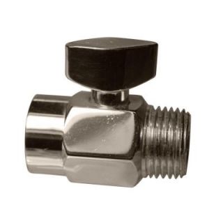Westbrass 1/2 in. IPS Solid Brass Shower Volume Control Valve in Polished Nickel D309 05