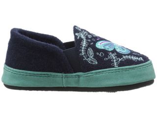 Acorn Kids Colby Gore Moc (Toddler/Little Kid/Big Kid) Navy Butterfly