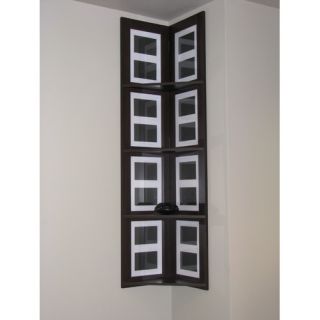 4D Concepts Four Tier Hanging Corner Shelf Picture Frame