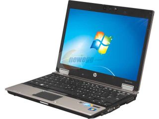 Open Box HP 2540p Notebook Intel Core i7 LM640 2.13Ghz 4GB RAM 250GB HDD DVDRW Webcam Windows 7 Pro 64 Bit