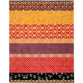 Safavieh Rodeo Drive Rust/Gold 7 ft. 6 in. x 9 ft. 6 in. Area Rug RD622K 8