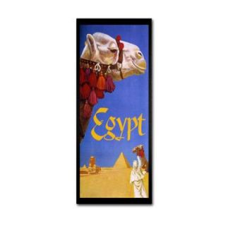Trademark Fine Art 47 in. x 30 in. Egypt Camel Canvas Art ALI0204 C3047GG