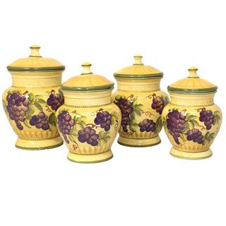 Sonoma Collection Deluxe 4 piece Canister Set  ™ Shopping